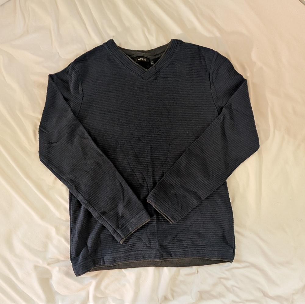 Apt. 9 Blue Long Sleeved Tee